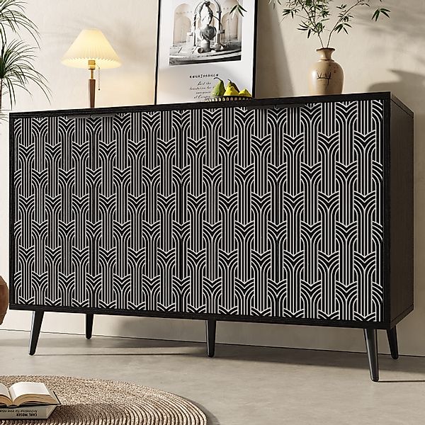 Flieks Sideboard (1 St., 120×35×78cm), Küchenschrank günstig online kaufen