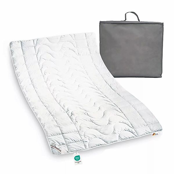 Sympathica Naturhaarbettdecke Sommerbett 100% Kamelhaar Bettdecke günstig online kaufen