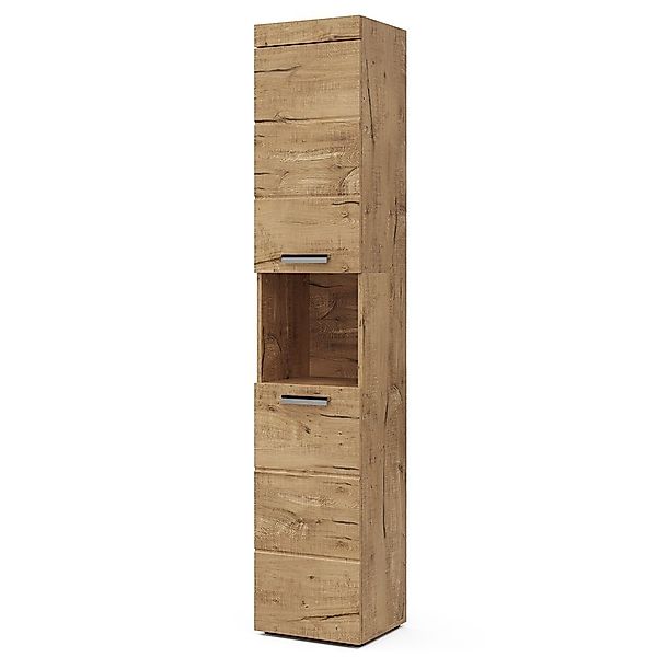 Vicco Hochschrank Luna, Eiche, 37 x günstig online kaufen