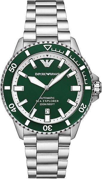 Emporio Armani Automatikuhr SEA EXPLORER AR60080, Armbanduhr, Herrenuhr, Me günstig online kaufen