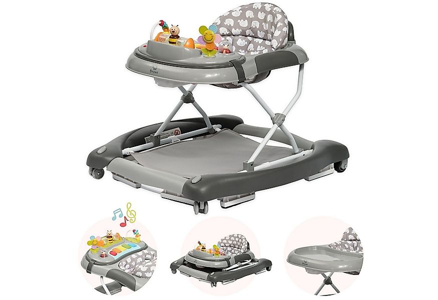 Bronea Lauflernhilfe 4-in-1 Lauflernwagen Gehfrei Baby Schaukel Lauflernhil günstig online kaufen
