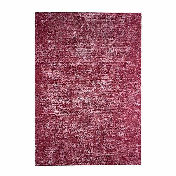 MeGusta Kurzflor Teppich VintageDesign UsedLook Uni Melone 80x150 cm Abril günstig online kaufen