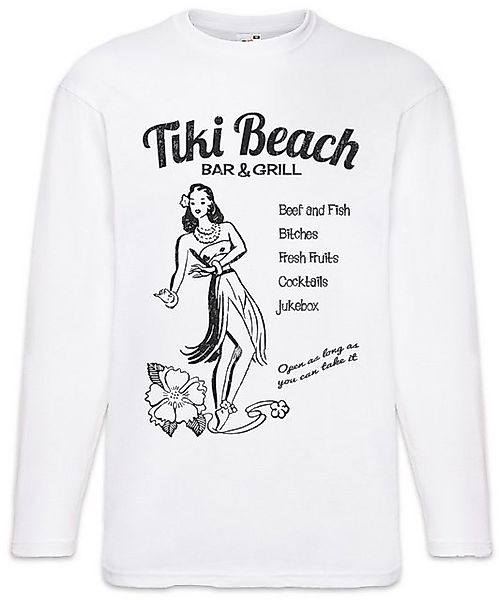 Urban Backwoods Langarmshirt Tiki Beach Bar & Grill Langarm T-Shirt Hula Gi günstig online kaufen