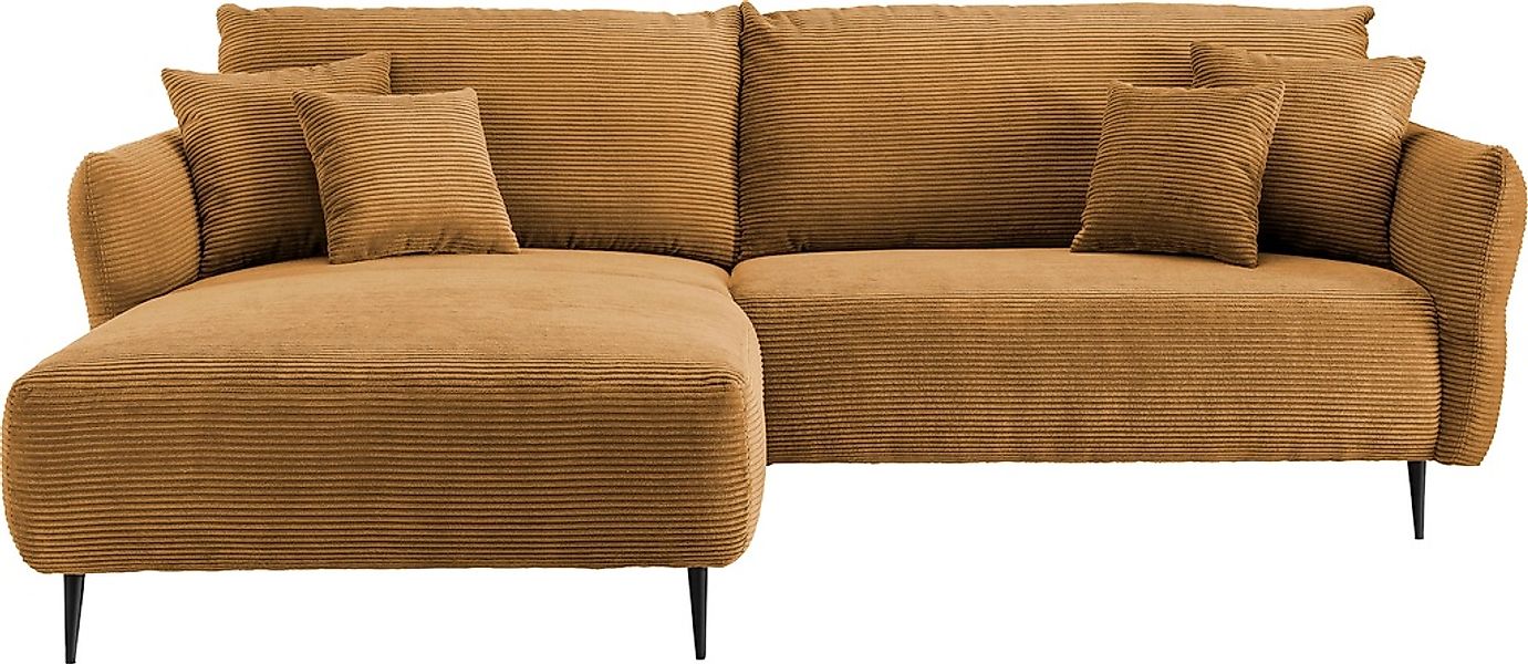 INOSIGN Ecksofa »Amarena L-Form«, inklusive Armlehnenverstellfunktion, 4x Z günstig online kaufen