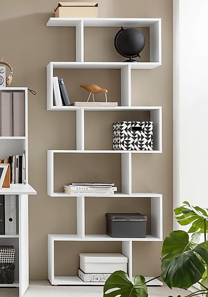 Home affaire Aktenregal "Calli" Regal im modernen Design, Breite 80 cm x Hö günstig online kaufen