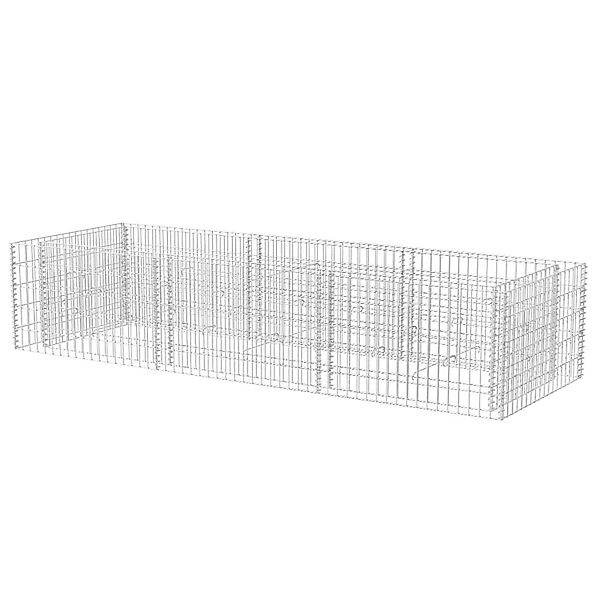 vidaXL Gabionen-Hochbeet Stahl 270x90x50 cm 594319 günstig online kaufen