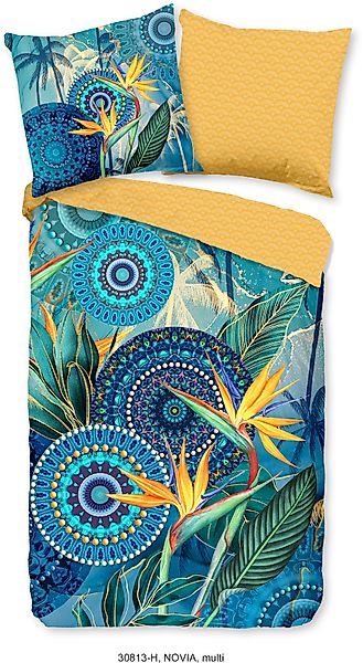 hip Wendebettwäsche »Isaye«, Mako-Satin, 135x200, Reißverschluss, Wendeopti günstig online kaufen