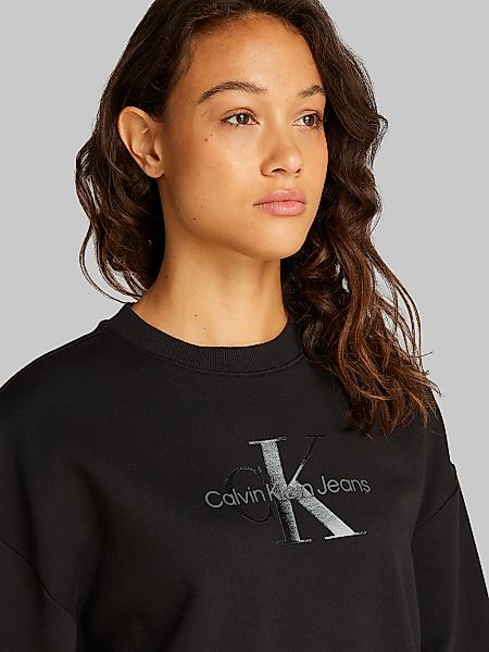 Calvin Klein Jeans Sweatshirt GLOSSY MONOLOGO günstig online kaufen