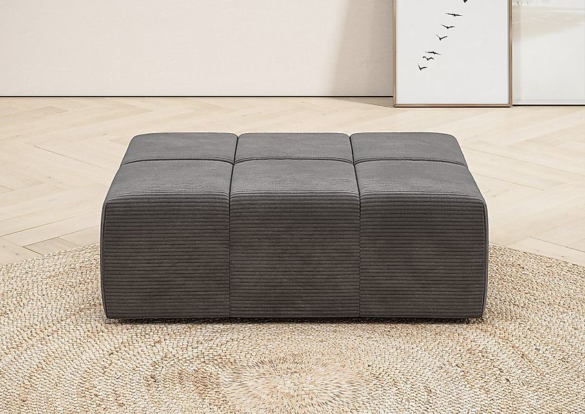 Home affaire Polsterhocker Ancona, passend zur "Ancona"-Polsterserie, auch günstig online kaufen