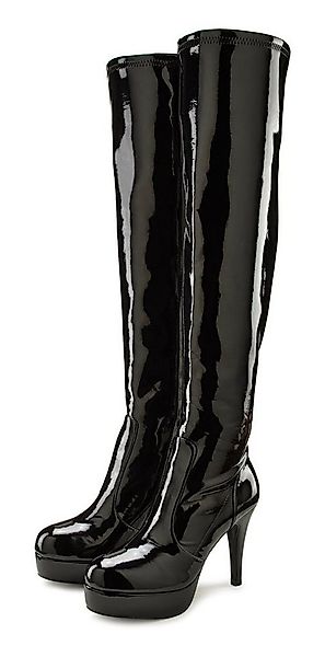 LASCANA Belle Affaire High-Heel-Stiefelette mit Plateau, Overkneestiefel in günstig online kaufen