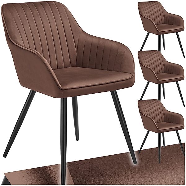 tectake Esszimmerstuhl Marilyn (Set., 4 St), günstig online kaufen