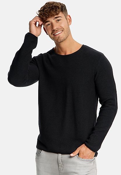 Indicode Strickpullover Loakim aus elastischer Baumwoll-Qualität, günstig online kaufen