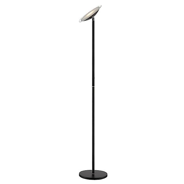 Lindby LED Stehlampe Malea 9620041 Dimmbar Modern in Schwarz aus Metall 1-f günstig online kaufen