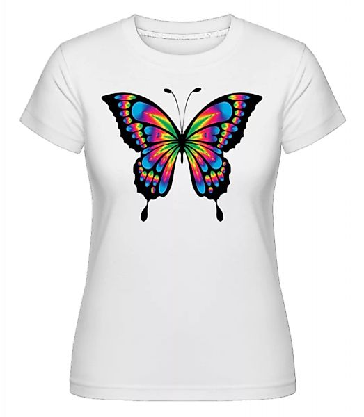 Regenbogen Schmetterling · Shirtinator Frauen T-Shirt günstig online kaufen