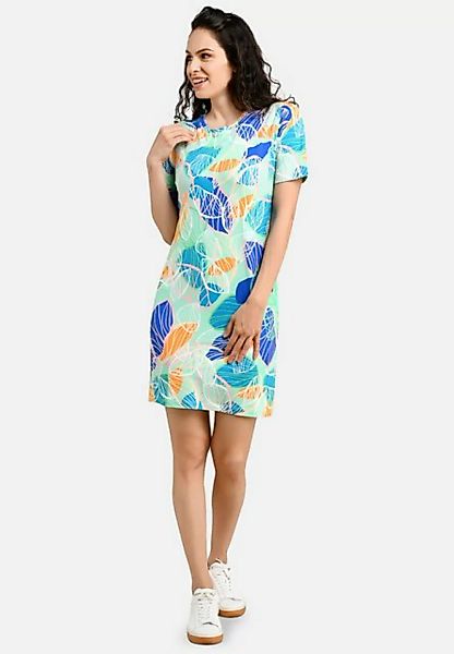 BICALLA Midikleid Shirt Dress Leaves - 12/mint (1-tlg) günstig online kaufen