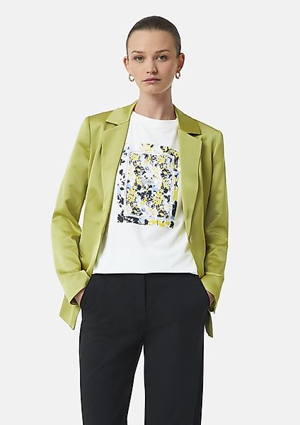 Comma Kurzarmshirt Jersey-T-Shirt mit Artwork Artwork günstig online kaufen