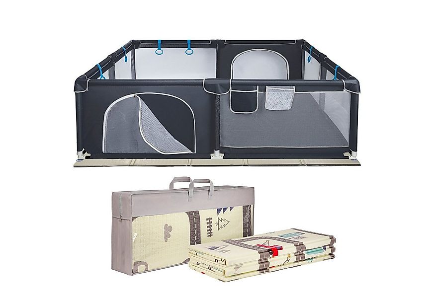 ONVAYA Laufgitter, Laufstall für Babys, Schutzgitter für Kinder, Babyzaun günstig online kaufen