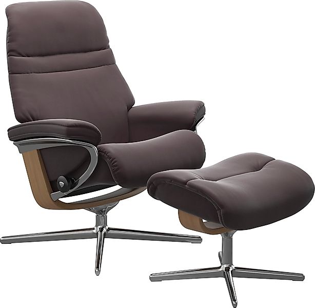 Stressless® Relaxsessel »Sunrise«, (Set, Relaxsessel mit Hocker), mit Hocke günstig online kaufen