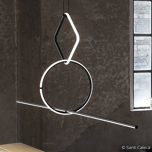 FLOS Arrangements 3 LED-Hängeleuchte günstig online kaufen