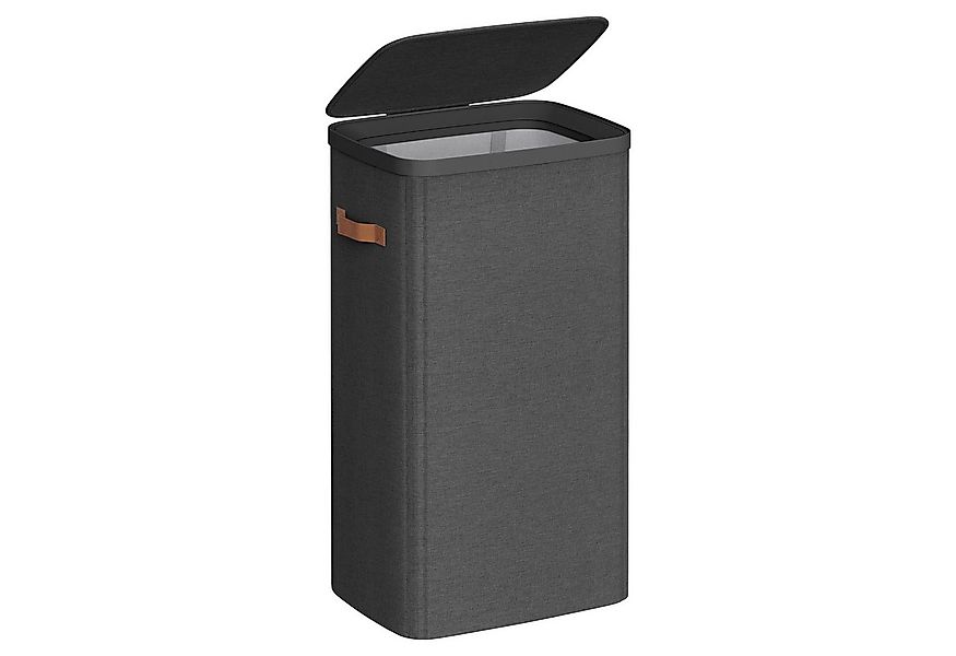 SONGMICS Wäschekorb, 100/170/190 L Wäschesammler 1/2/3 Fächer, Wäschetonne günstig online kaufen