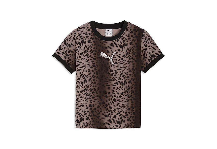 PUMA T-Shirt Essentials Graphics Leo Luxe Slim T-Shirt Damen günstig online kaufen