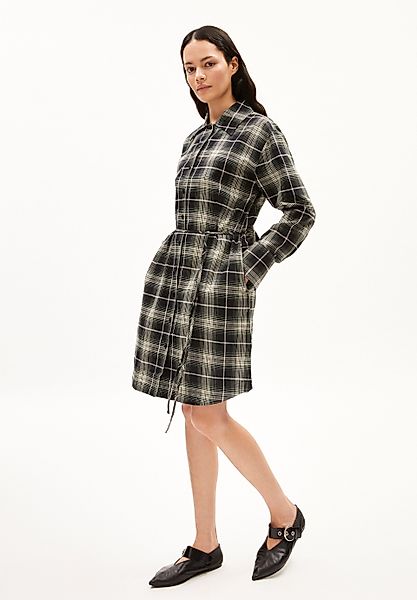 Armedangels Midikleid EASINNAA CHECK Webkleid Relaxed günstig online kaufen