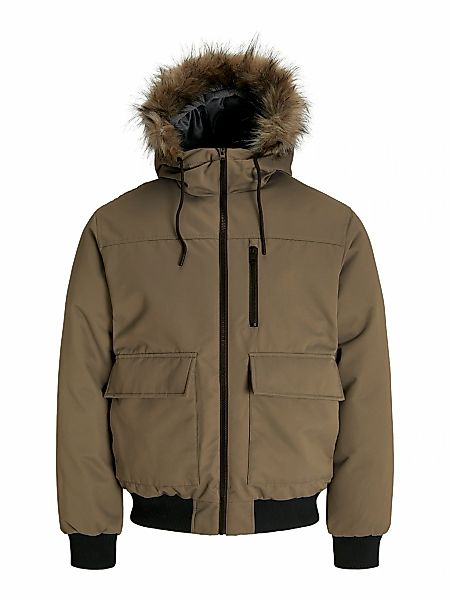Jack & Jones Bomberjacke "JJCHARLIE DETACHABLE FAUX FUR BOMBER" mit Kapuze günstig online kaufen