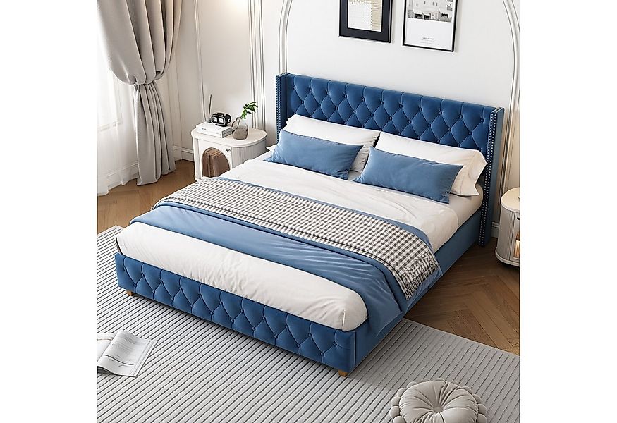STILVORA Polsterbett Jugendbett 160×200cm Bettgestell Kinderbett,Schaumstof günstig online kaufen