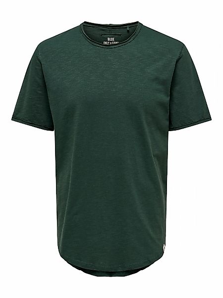 ONLY & SONS Rundhalsshirt "ONSBENNE LONGY SS TEE NF 7822 NOOS" günstig online kaufen