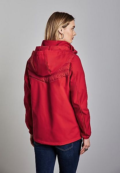 STREET ONE Softshelljacke mit Kapuze und Tunnelzug günstig online kaufen