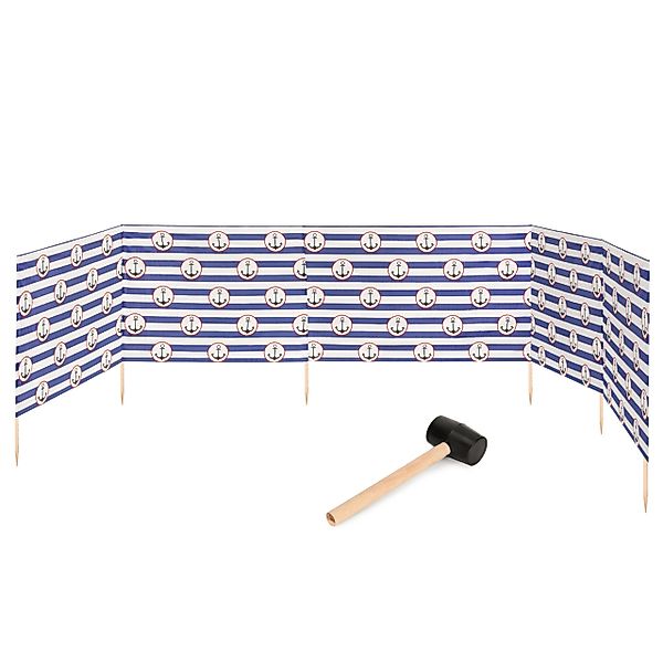 Garronda Windschutz Strand Sichtschutz 6m lang günstig online kaufen