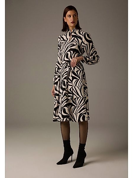 MORE&MORE A-Linien-Kleid fließendes Midikleid, Alloverprint günstig online kaufen