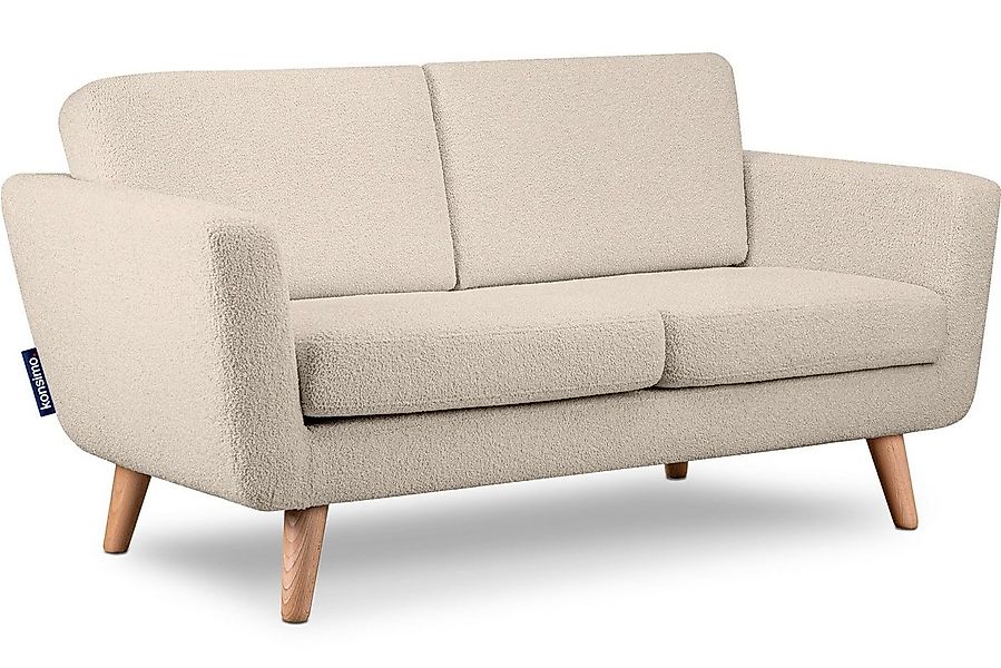 KONSIMO® 2-Sitzer TAGIO Sofa, hergestellt in der EU, Scandi-Stil, mit Armle günstig online kaufen