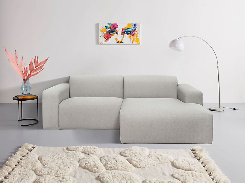 INOSIGN Ecksofa "Koa,228cm, L-Form, Modulsofa, Webstoff, Cord", Designsofa, günstig online kaufen