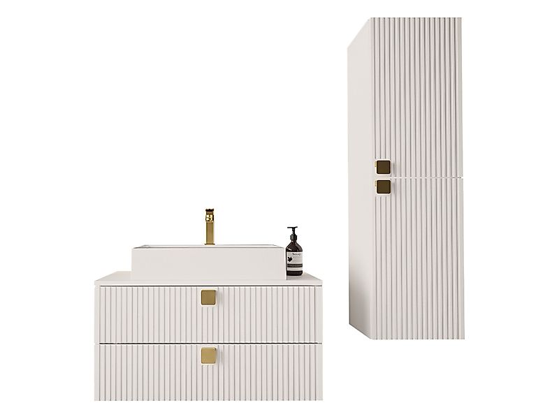 MIRJAN24 Badmöbel-Set Gariano III, (3er-Set, mit günstig online kaufen