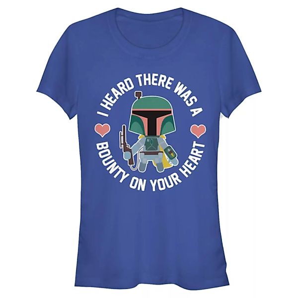 Star Wars - Boba Fett Bounty Heart - Valentinstag - Frauen T-Shirt günstig online kaufen
