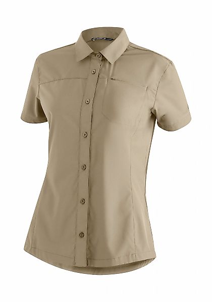 Maier Sports Funktionsbluse "Magos S/S W", Damen Hemdbluse, atmungsaktives günstig online kaufen