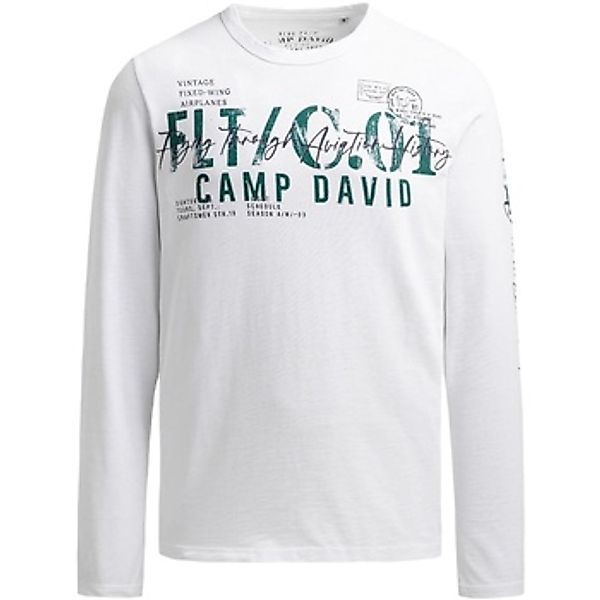 Camp David  Langarmshirt Langarmshirt Airplane Tour II Longsleeve günstig online kaufen