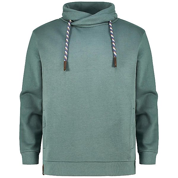 RAGMAN Sweatshirt aus Baumwollmischung Farbe dunkelgrün Größe: 3XL günstig online kaufen