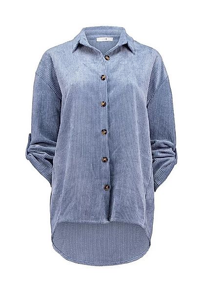 HaILY’S Blusenshirt Locker geschnitten mit abgerundetem Saum und fixierbare günstig online kaufen