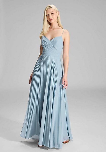 Hey Kyla Abendkleid - Chiffonkleid mit Plisseerock Taillierter Schnitt mit günstig online kaufen