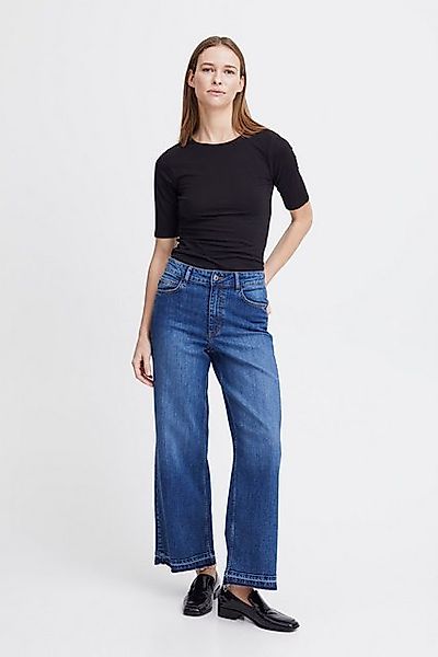 b.young T-Shirt Slim Fit Ellenbogen-Länge Rundhalsausschnitt BYPAMILA TSHIR günstig online kaufen
