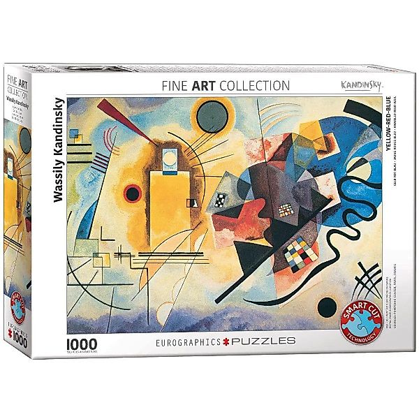 EUROGRAPHICS Puzzle Gelb Rot Blau von günstig online kaufen