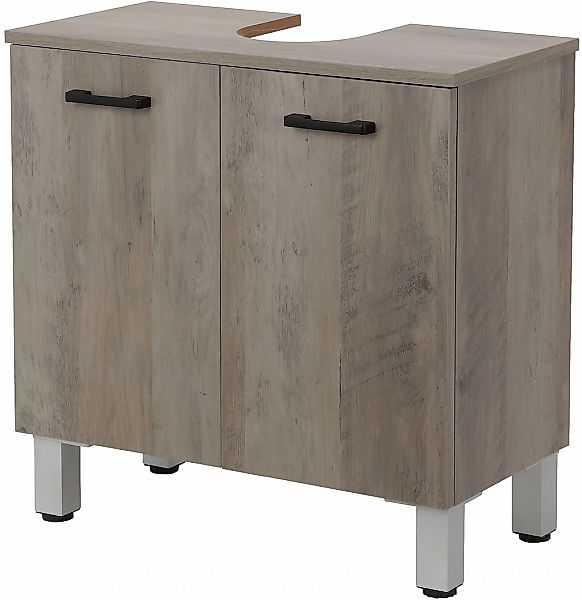welltime Waschbeckenunterschrank "Florenz", 2 Türen,Breite 60cm günstig online kaufen