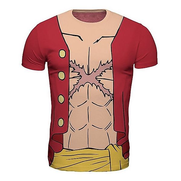 ABYstyle T-Shirt One Piece TShirt Allover Print Luffy New World L günstig online kaufen