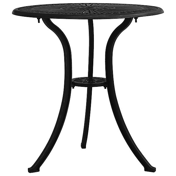 vidaXL Gartentisch Gartentisch Schwarz 62x62x65 cm günstig online kaufen