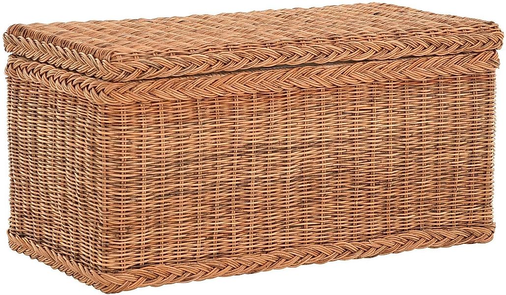 Krines Home Truhe Wäschetruhe mit Deckel günstig online kaufen