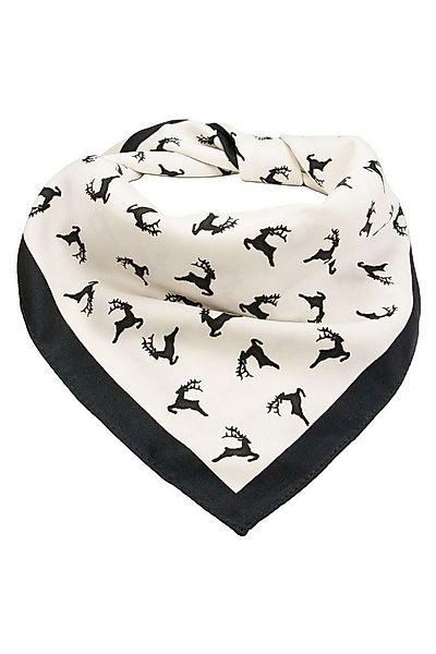 Alpenflüstern Halstuch Trachtentuch - SPRINGENDE HIRSCHE günstig online kaufen