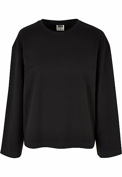 URBAN CLASSICS Longsleeve "Urban Classics Damen Ladies Organic Oversized Lo günstig online kaufen