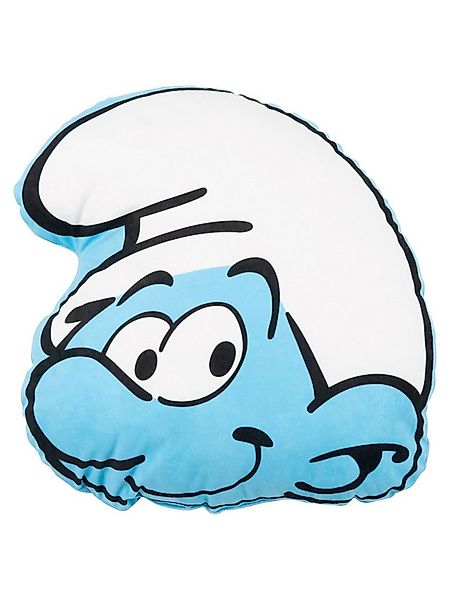 United Labels® Dekokissen Die Schlümpfe Kissen Plüsch Zierkissen Kopfkissen günstig online kaufen